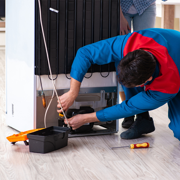 how long does it usually take to repair a refrigerator in Brown County